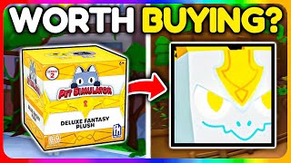 I REDEEMED DELUXE FANTASY PLUSH in Pet Simulator 99🍀🎁 Pet Sim 99 [upl. by Ahsote375]