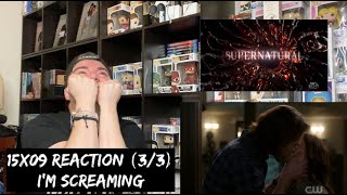 SUPERNATURAL  15x09 THE TRAP REACTION 33 [upl. by Lleunamme]