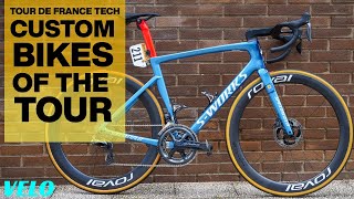 Custom bikes of the Tour de France 2023 [upl. by Madancy]