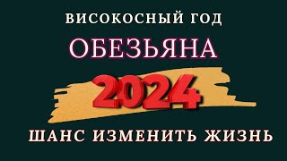 Обезьяна  Китайский гороскоп 2024 года Високосный год дракона 2024 [upl. by Yug29]