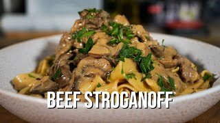 How To Make Beef Stroganoff  Easy 30 Minute Recipe [upl. by Alpheus615]