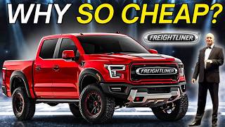 NEW Super Cheap Freightliner Pickup Truck Revealed amp SHOCKS Everyone [upl. by Armando]