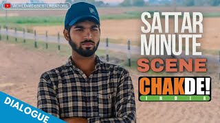 Sattar Minute  Chak de India  WBC  Shahrukh Khan Dialogue [upl. by Salita]