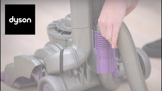 How to replace the hose on your Dyson DC14 vacuum [upl. by Elletsirhc680]