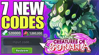 NEW UPDATE ROBLOX CREATURES OF SONARIA CODES 2024 SEPTEMBER  CREATURES OF SONARIA CODE [upl. by Seed]