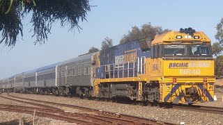 NR40 through monarto with 6MA8 The Overland [upl. by Auhoj246]