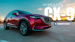 Is the 2023 Mazda CX9 Signature AWD Worth it for Families [upl. by Aihcats]