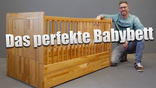 Väter aufgepasst Das perfekte Babybett zum selber bauen [upl. by Tyrus]