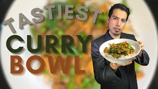 Tastiest Vegan Curry Bowl  Vegan Recipes [upl. by Clotilda]