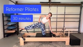 Intermediate Pilates Reformer  30 minutes  Full Body Workout [upl. by Cicely]