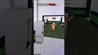 FAKE BOX TROLLING IN MM2 😂 roblox mm2 [upl. by Zosi]