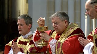 Pèlerinage de Pentecôte 2017  Messe de clôture à Chartres V2 [upl. by Dailey]