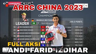 Asia Road Racing ASB1000 China 2023  ANDI FARID IZDIHAR FULL RACE 2 [upl. by Antrim]