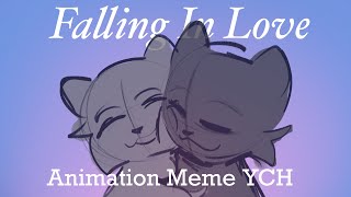 Falling In Love Animation Meme YCH Closed [upl. by Rotkiv]