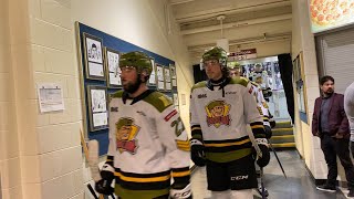 North Bay Battalion G3 R3 Playoffs COMING OFF FRUSTRATED [upl. by Millisent]