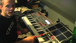 Roland SPDS Creating drum loops using Phrase Maker tool Ft Mark Bishop [upl. by Ahsiri748]