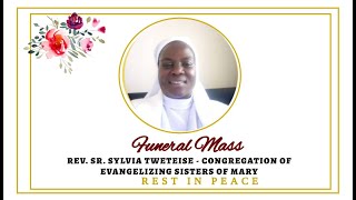 Funeral Mass of Sr Sylvia Tweteise Congregation of Evangelizing Sisters of Mary  Jinja Diocese [upl. by Vivle]