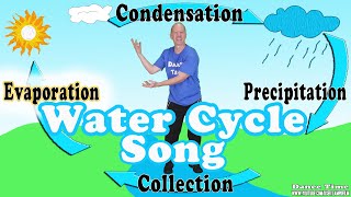 Water Cycle Song for Kids  The Four Stages of the Water Cycle [upl. by Dennison]