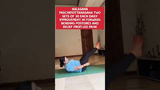 Paschimottanasana Halasana Variation divayoginis yogaexercises yogaposes yogamusic [upl. by Atalanti]