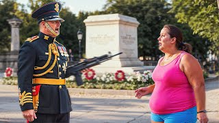 Why You Never Mess With A Guard Of The Tomb Of The Unknown Soldier [upl. by Nabi]