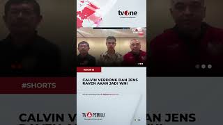 DPR Setujui Naturalisasi Calvin Verdonk dan Jens Raven shorts tvone news [upl. by Isma]