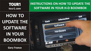 Update the software in your HarleyDavidson Infotainment system [upl. by Afihtan]