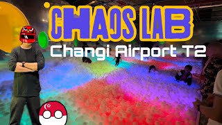 Chaos Lab Changi Airport T2 singapore [upl. by Arbmahs291]