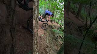 cool MTB moments 🤯🤯 bike mtb mountainbikefails mtbcrash mtbfails mountainbike crash mtbfail [upl. by Caniff790]