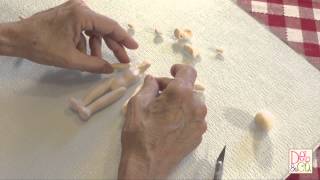 Polymer Clay Tutorial  How to Make a Body [upl. by Lytton156]