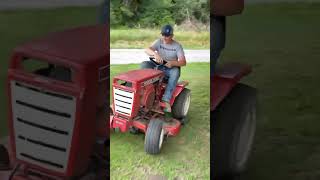 Wheel horse b100 mowing viralvideo wheelhorse farming agriculture horspower automobile [upl. by Nilat28]