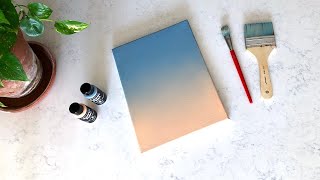 How to Blend Acrylic Paints on Canvas [upl. by Tallula507]