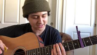 How to Play quotCarry Me Ohioquot by Sun Kil Moon Guitar Tutorial [upl. by Cumings565]