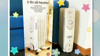 UNBOXING TARGET 5 FIN OIL HEATER AUSTRALIA  AFFORDABLE ROOM HEATER DEMO [upl. by Lledniuq]