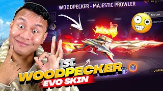 First Time Evo Woodpecker Lvl 7 Solo Vs Squad Gameplay 🔥 Tonde Gamer  Free Fire Max [upl. by Aspia]