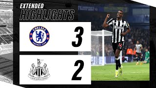 Chelsea 3 Newcastle United 2  EXTENDED Premier League Highlights [upl. by Firehs991]