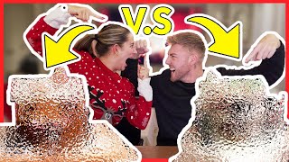 ÅRETS STORA PEPPARKAKSHUSTÄVLING  VLOGMAS 6 🎅🏼 [upl. by Ricarda447]