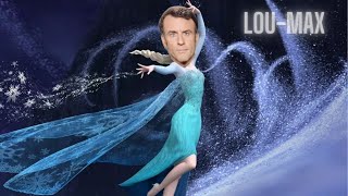 Macron  Libérée délivrée La Reine des Neiges Cover IA [upl. by Aistek]