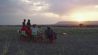 Sun Downers in the Masai Mara  Tangulia Mara Camp [upl. by Amice582]