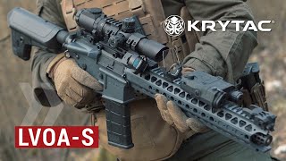 Krytac Warsport LVOAS Wolf Grey Airsoft Gun 4k [upl. by Ilyssa]