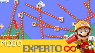 OH NOADIÓS SUERTE  MODO EXPERTO INFINITO NO SKIP T4 5  SMM2  ZetaSSJ [upl. by Rebmyk]