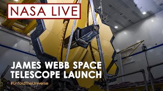 James Webb Space Telescope Launch — Official NASA Broadcast [upl. by Gnuj739]