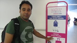 WizzAir Baggage Policy English Subtitles [upl. by Sorilda]