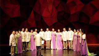 TSU Choir singing Aquesta me Guiaba arr Ryan Cayabyab [upl. by Natsirc991]