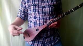 Stick Dulcimer Simple tricks for beginners Part 1 Chords from Pachelbels canon [upl. by Atelokin]