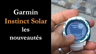 Garmin Instinct Solar  autonomie illimitée [upl. by Acimaj]