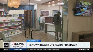 Renown Health Opens 247 Pharmacy [upl. by Kalindi363]