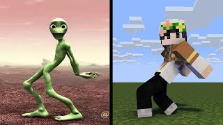 Dame tu cosita challenge in minecraft [upl. by Laraine]