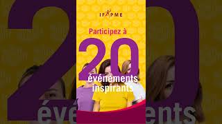 Semaine de lentrepreneuriat au féminin  du 25 au 29 novembre 2024 dans les Centres IFAPME [upl. by Pam]