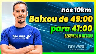 ELE BAIXOU 8 MINUTOS NO SEU 10 KM [upl. by Anahsal165]