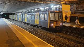 Tyne and wear metros at Whitly bay 30th October 2024 [upl. by Ettennod873]